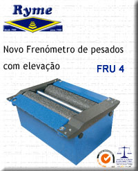 Ryme - Frenómetro de pesados com elevação hidráulica